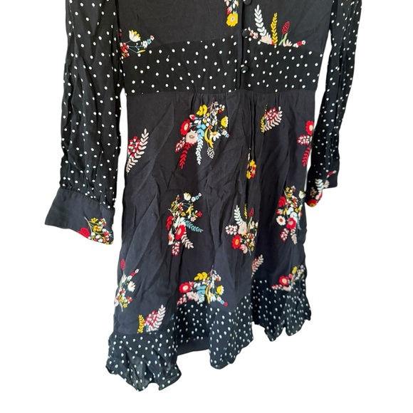 Boden Black Floral Ivy Dress - Picture 7 of 9